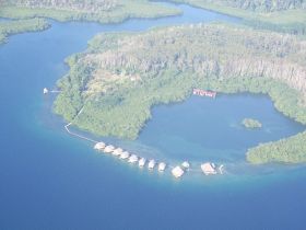 Bocas Del Toro Panama arial view of island and harbor – Best Places In The World To Retire – International Living